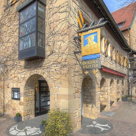 Herzogskelter Restaurant Hotel Güglingen Eksteriør bilde
