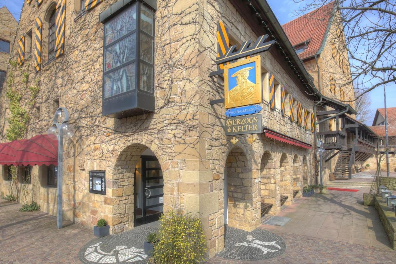 Herzogskelter Restaurant Hotel Güglingen Eksteriør bilde