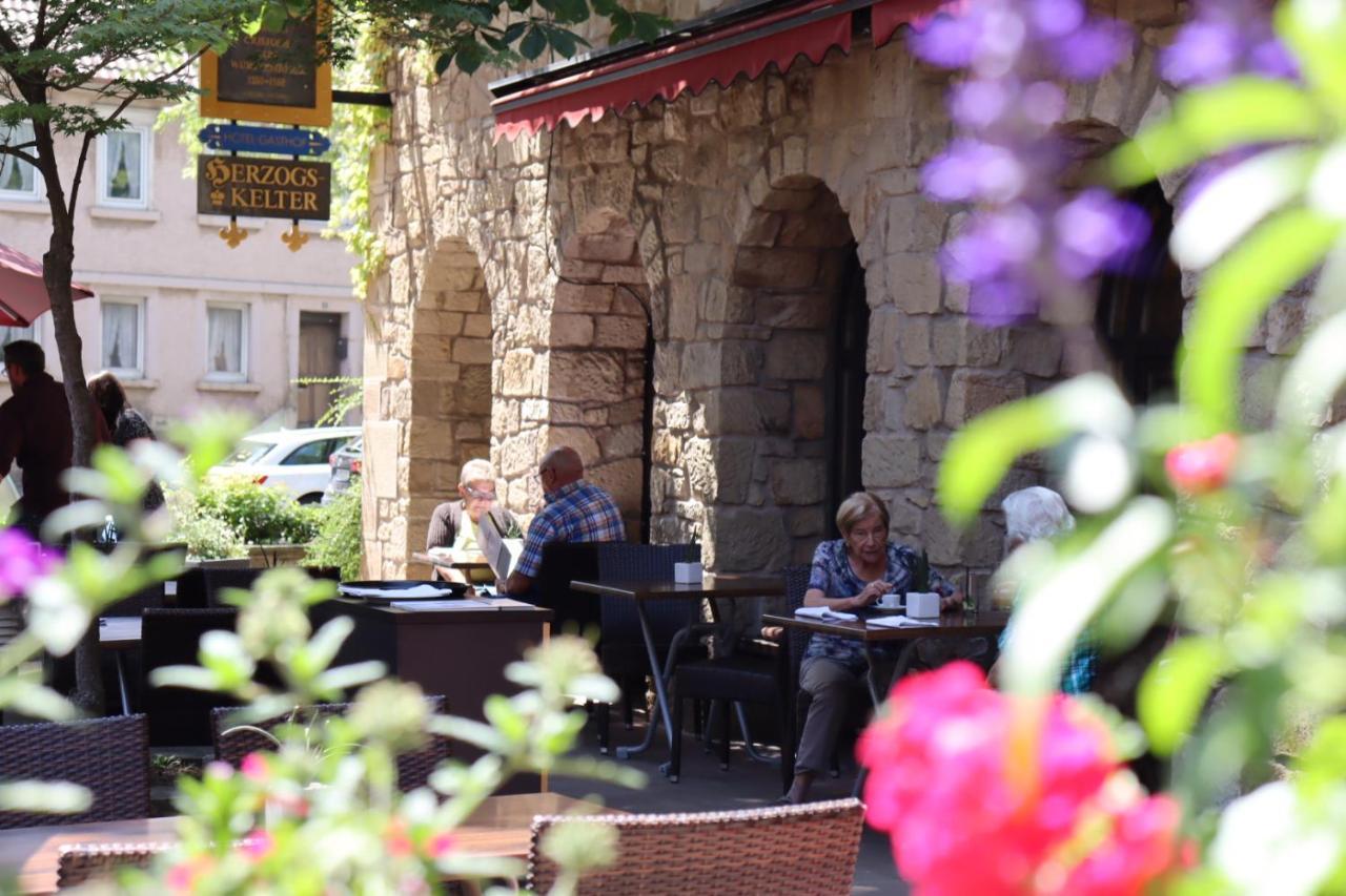 Herzogskelter Restaurant Hotel Güglingen Eksteriør bilde