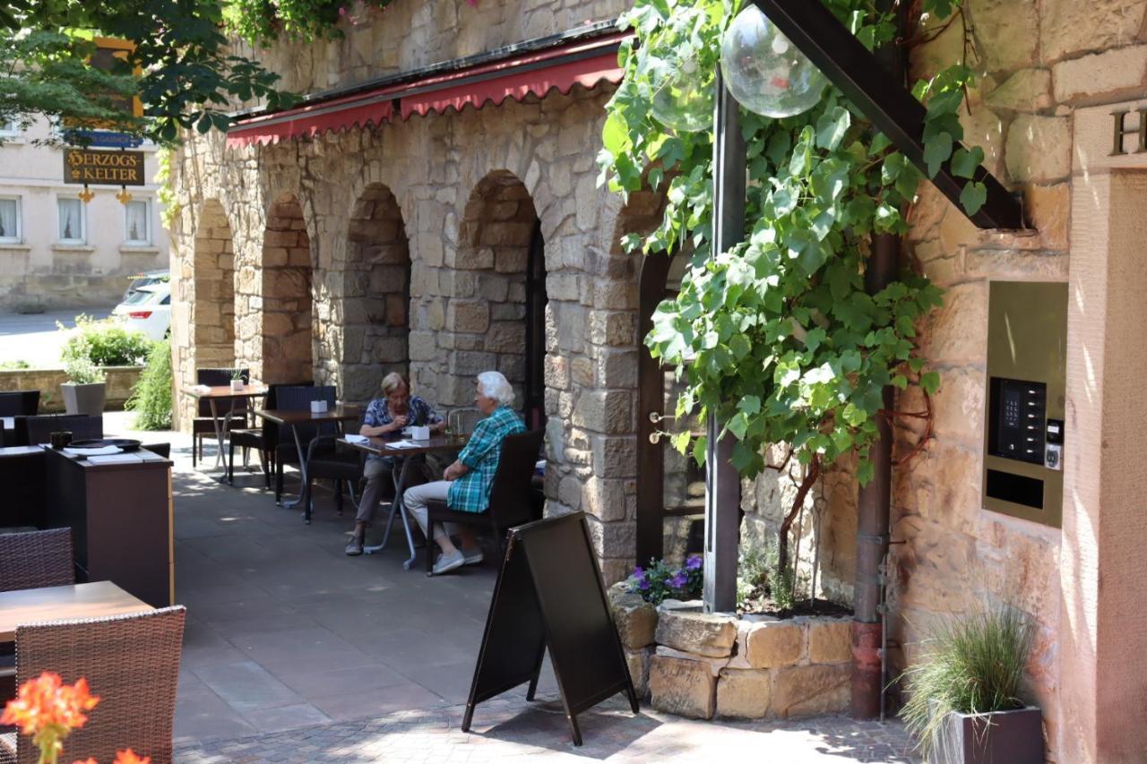 Herzogskelter Restaurant Hotel Güglingen Eksteriør bilde