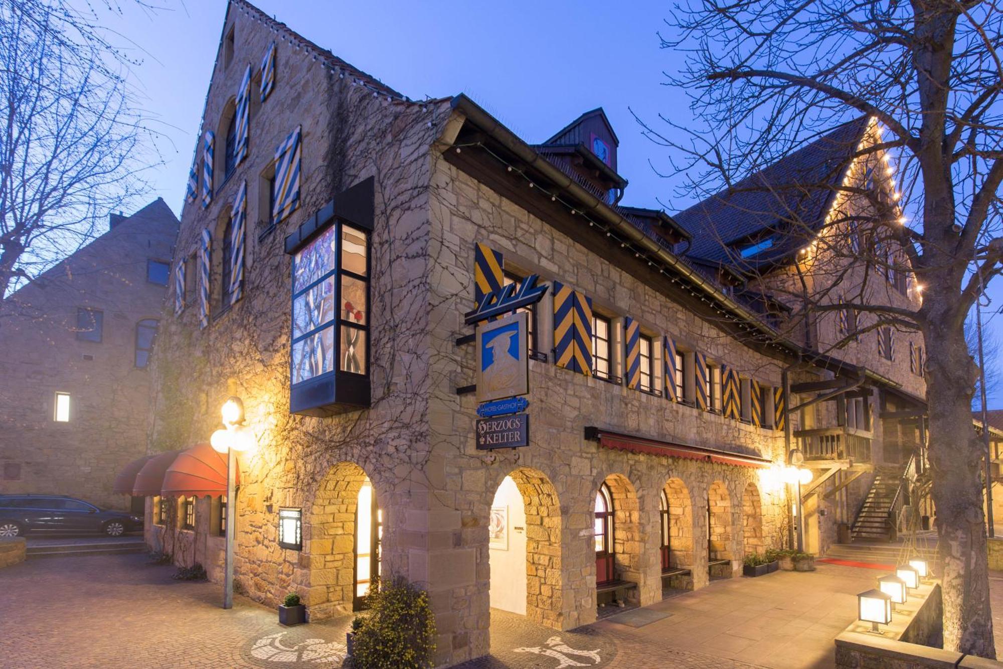 Herzogskelter Restaurant Hotel Güglingen Eksteriør bilde